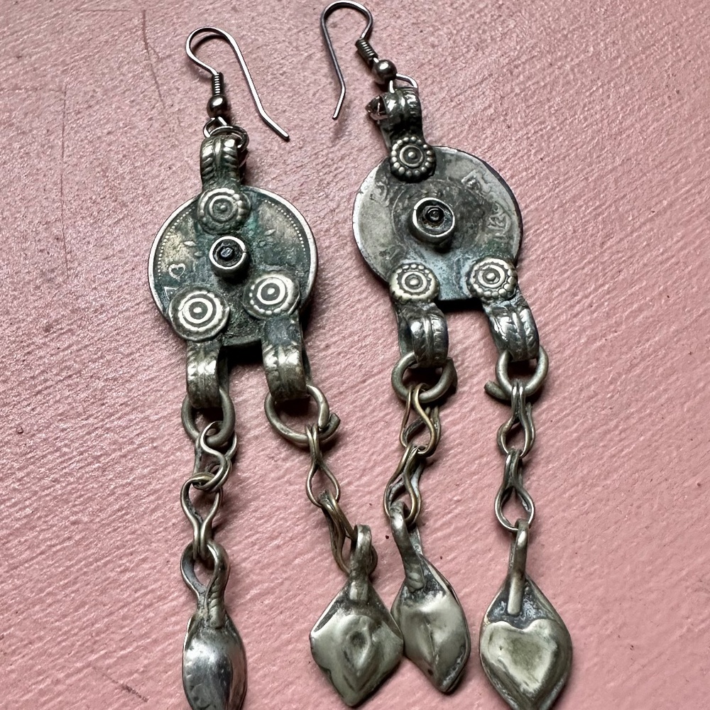 Vintage Moroccan dangle earrings